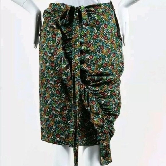 3.1 Phillip Lim, 6,Silk Floral Ruffle Wrap Skirt,Excellent Condition,Firm Price - Picture 5 of 12